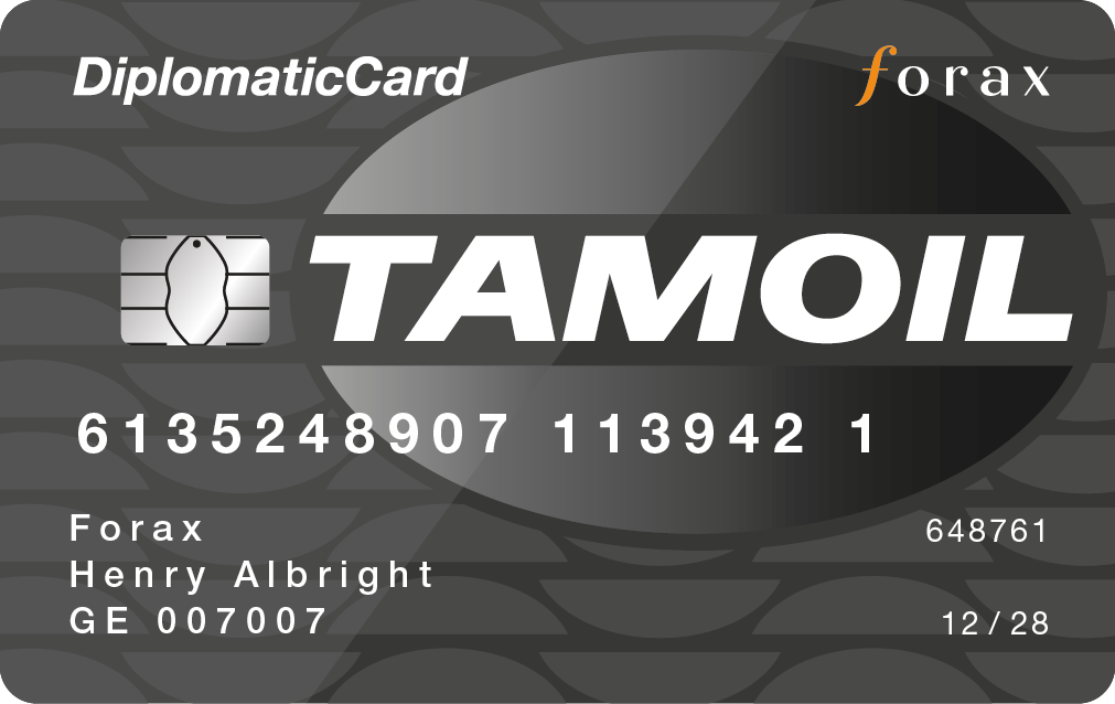 TAMOIL Diplomatic Card